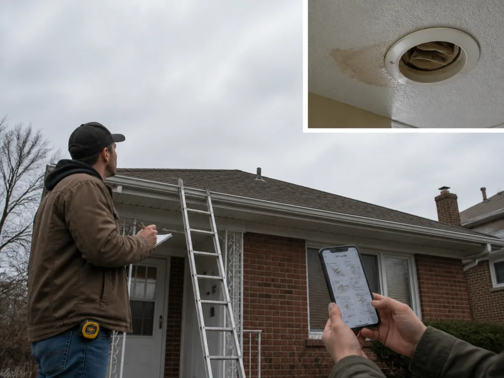 DIY vs when to call a pro for a typical roofing issue in Dearborn