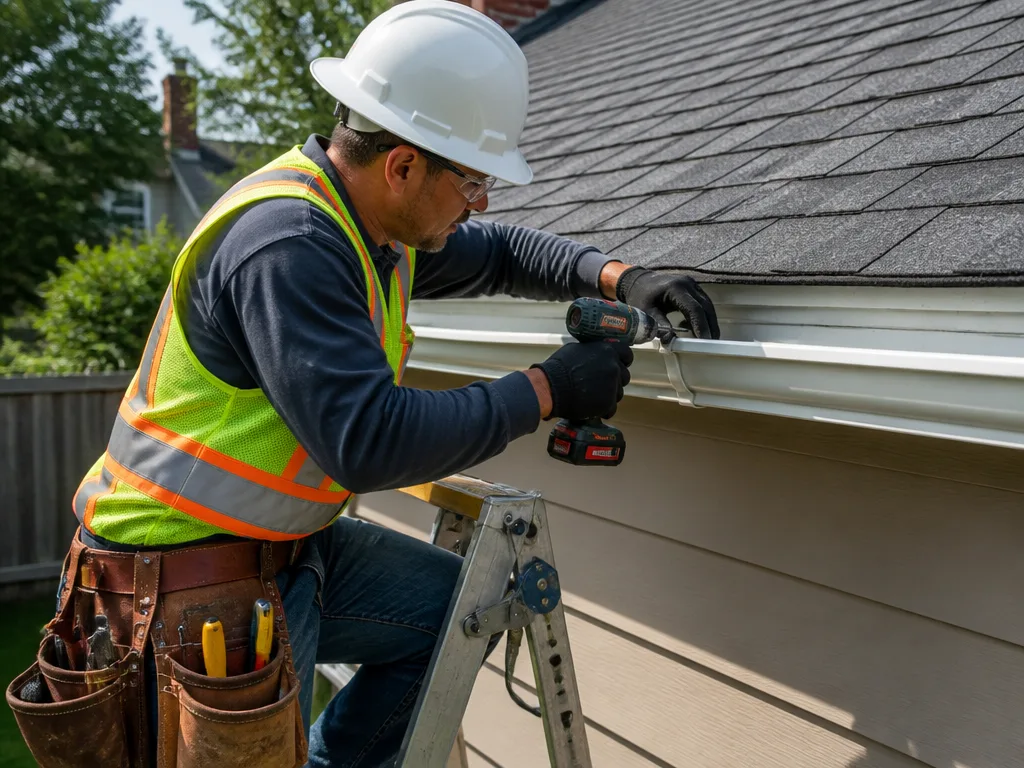 Aluminum Gutter Installation