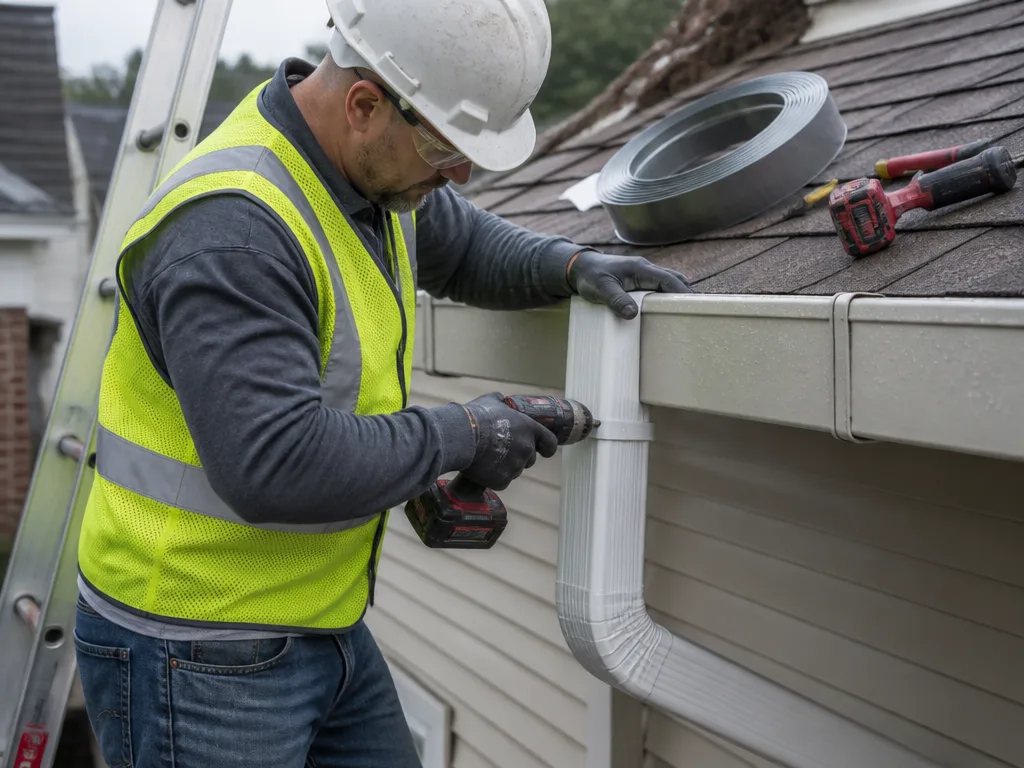 Downspout Installation