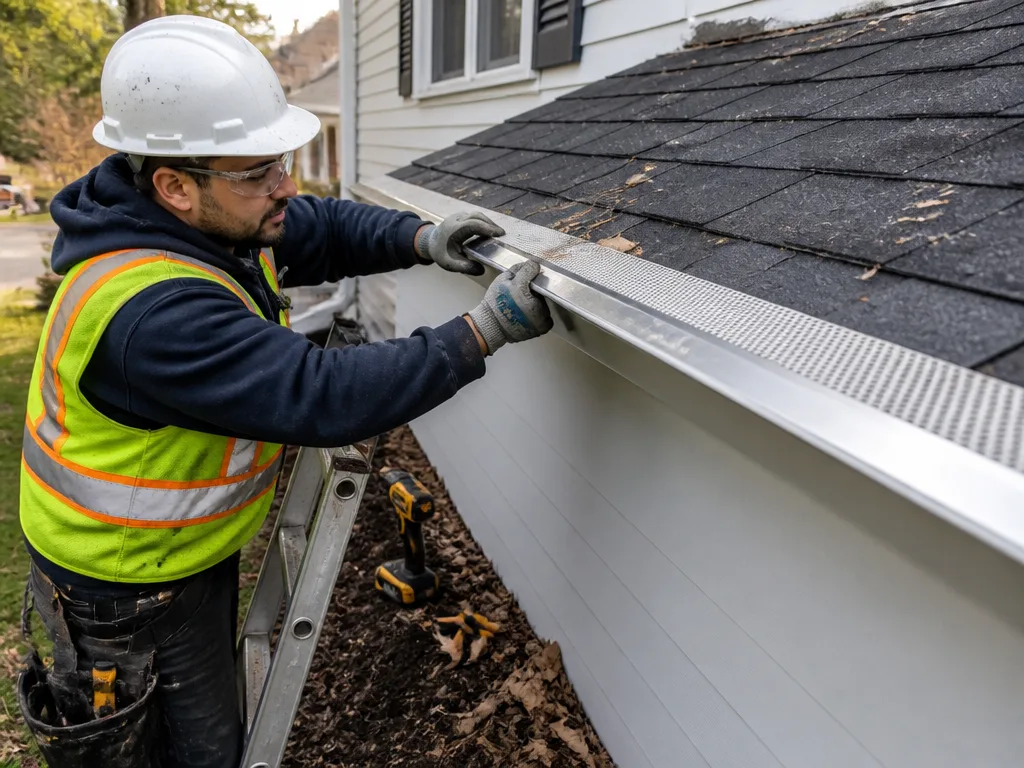 Gutter Guard Installation